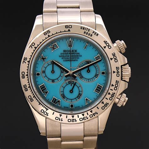 stainless blue face rolex daytona|Rolex daytona tiffany blue.